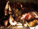 Mateo Cerezo - Bodegón de cocina - Museo del Prado - 1664-1665